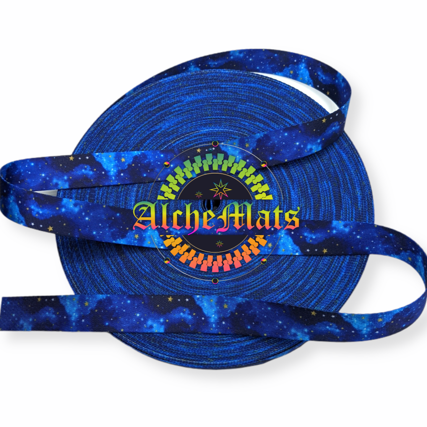 Webbing - Kawaii Starry Night - 1 or 1.5"