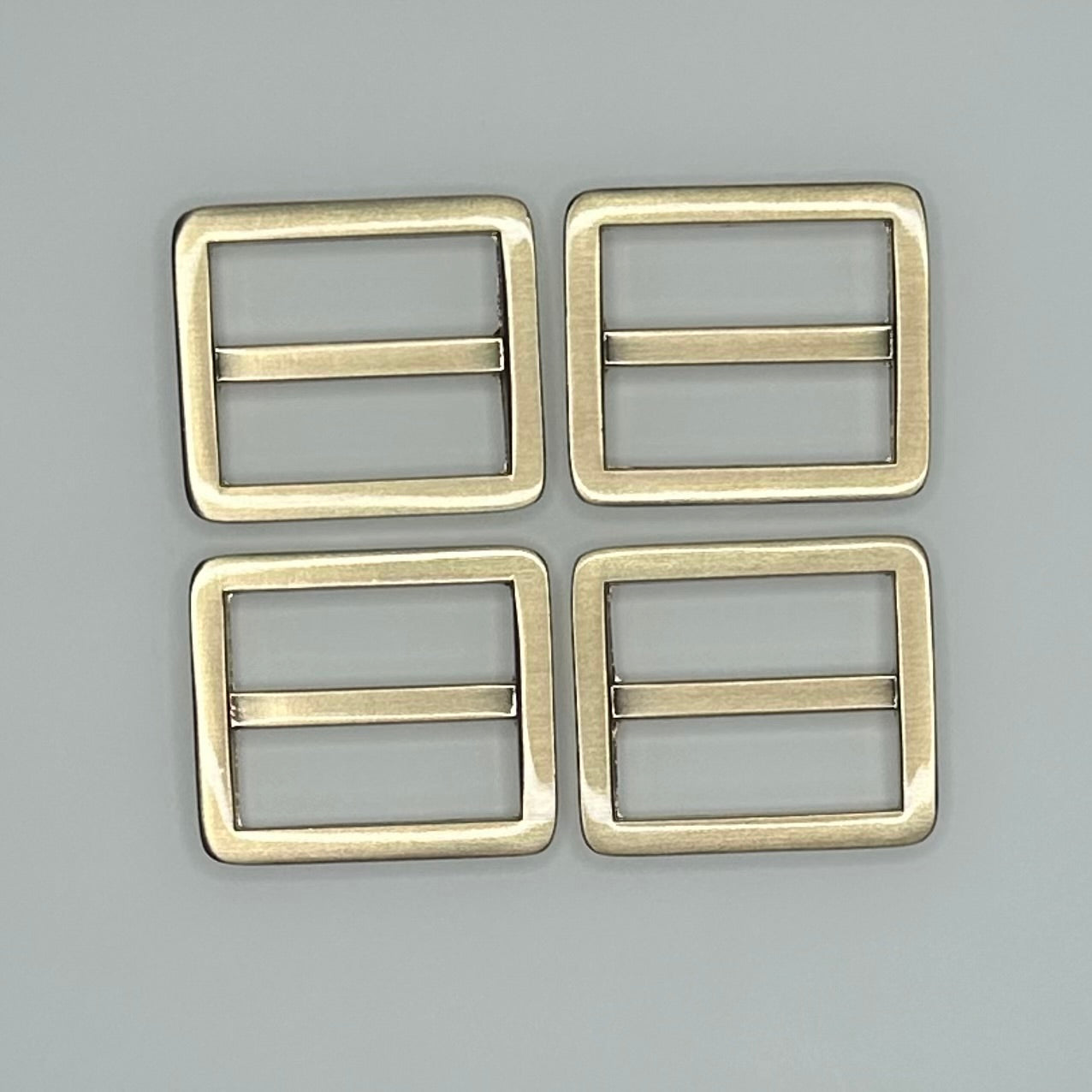 Tri-Glide Heavy Weight- 1" Metal Flat Strap Adjuster