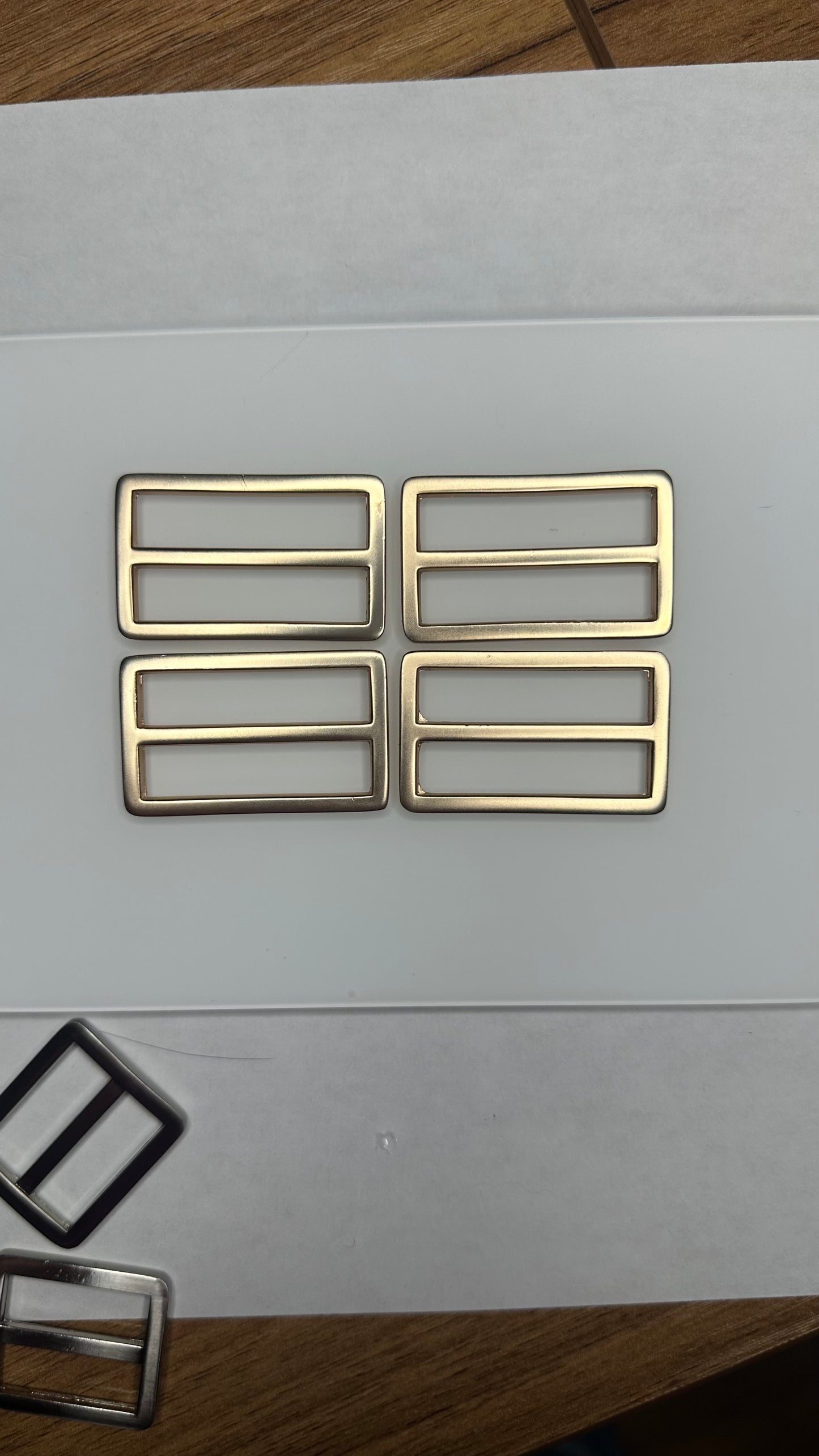 Tri-Glide - Heavy Weight - Metal Flat Strap Adjuster - 1.5"