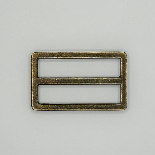 Tri-Glide - Heavy Weight - Metal Flat Strap Adjuster - 1.5"