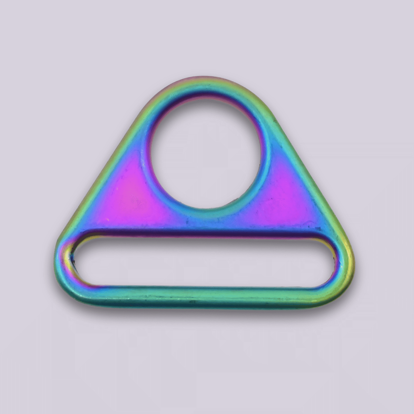 Triangle Rings - Metal Strap Connectors - 1"