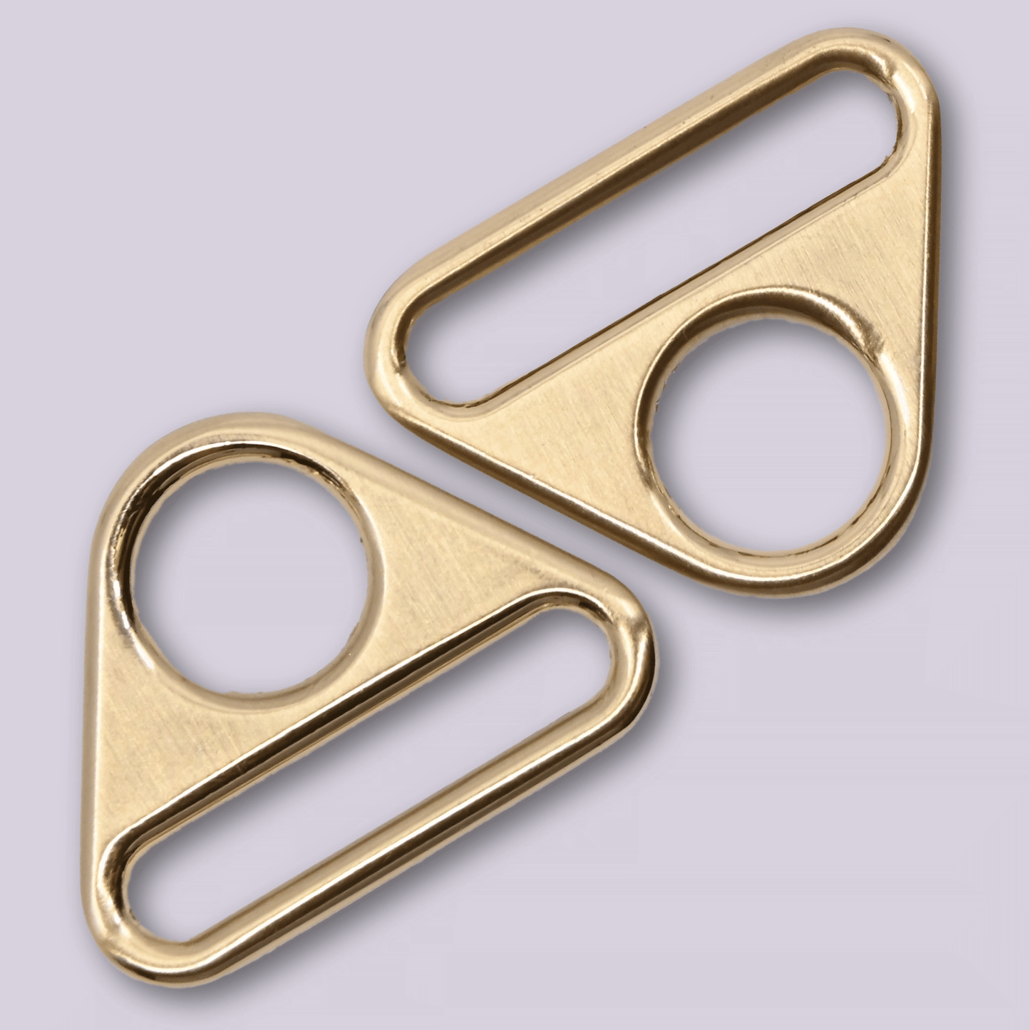 Triangle Rings - Metal Strap Connectors - 1"