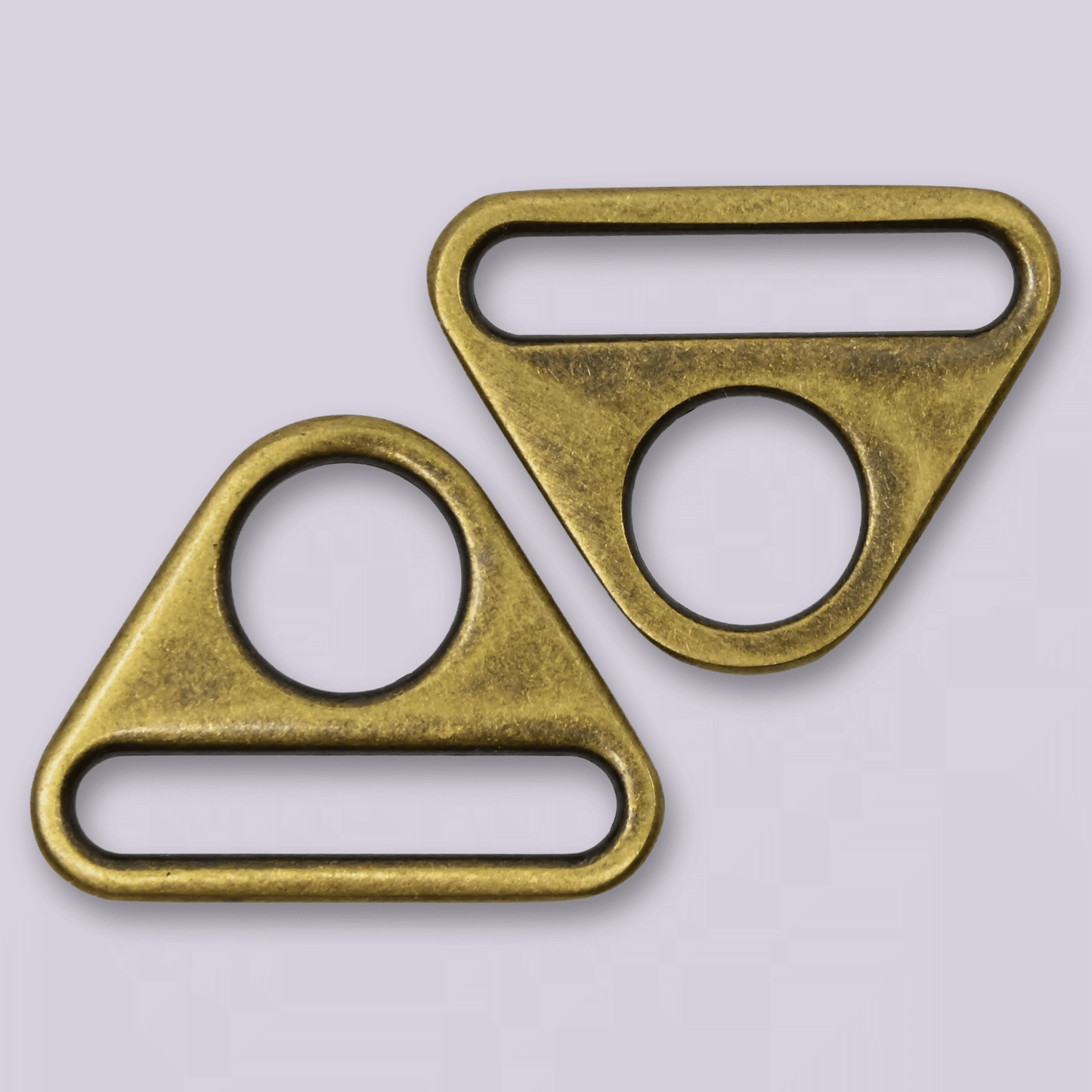 Triangle Rings - Metal Strap Connectors - 1"