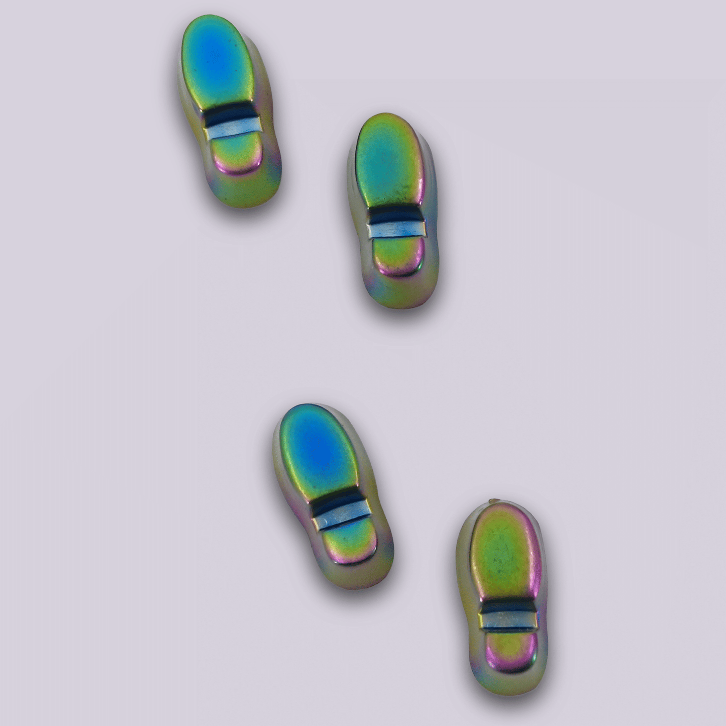 Purse Feet - Decorative Shoe Print Purse Studs