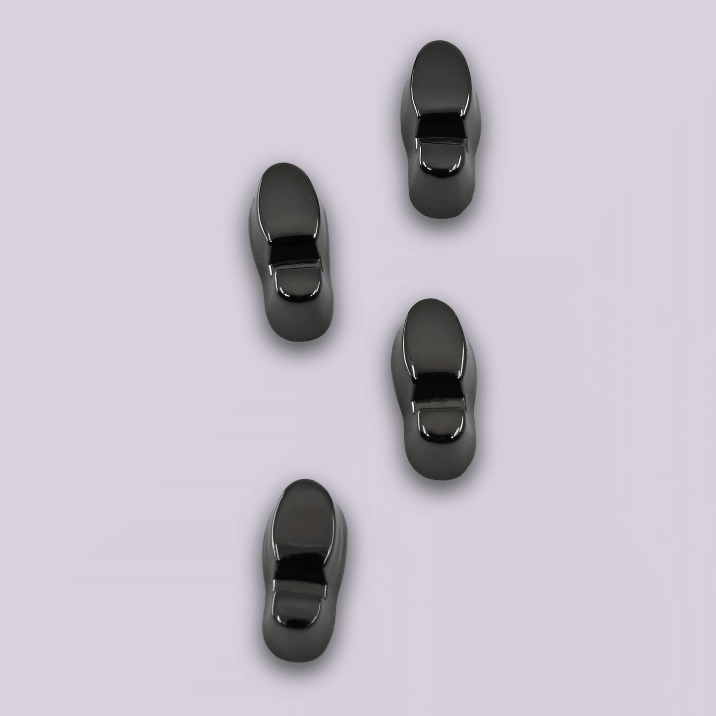 Purse Feet - Decorative Shoe Print Purse Studs