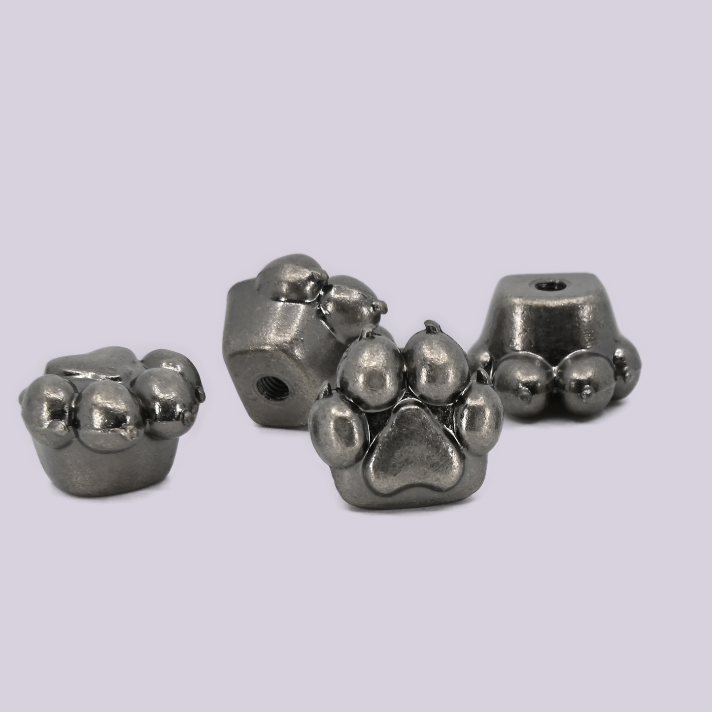 Purse Feet - Decorative Pet Paw Metal Bag Feet