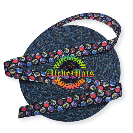 Webbing - Galaxy Monster Balls - 1" or 1.5"