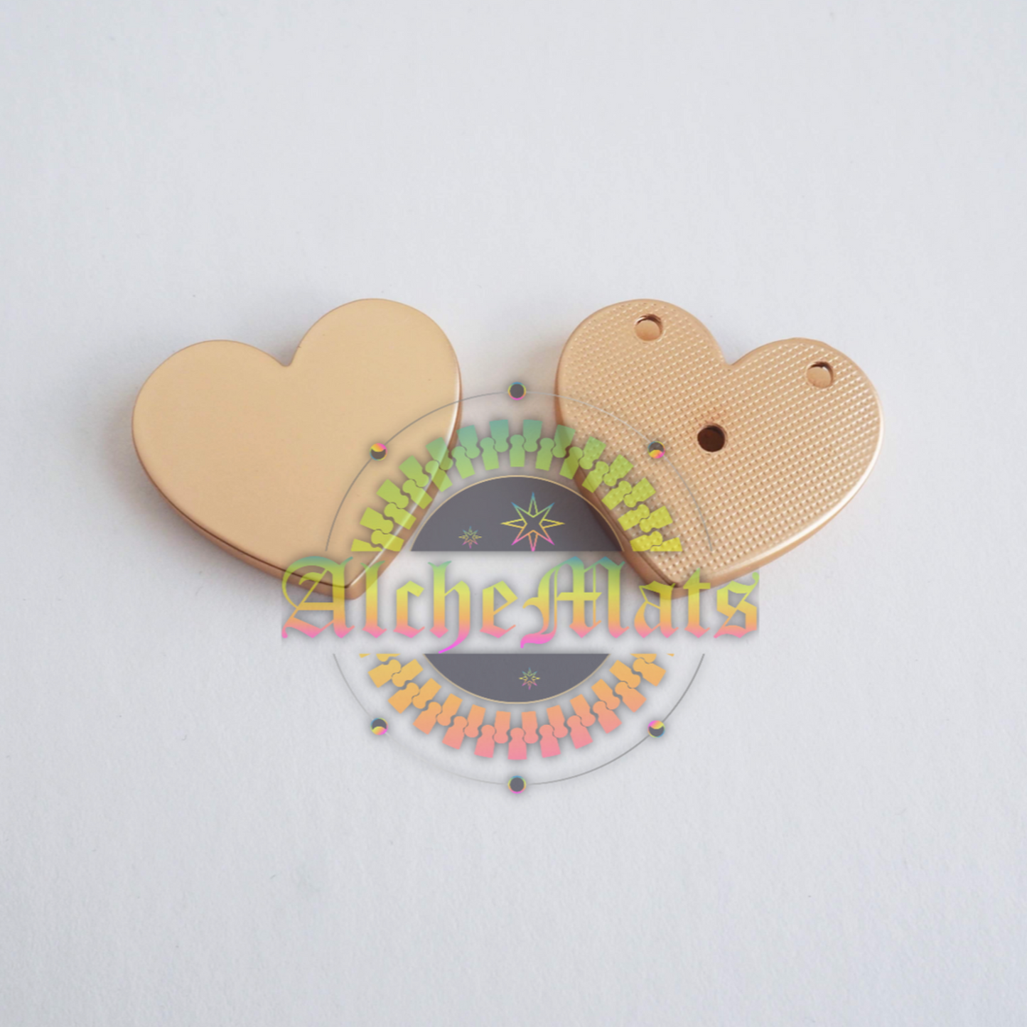 Strap End - Heart Strap - 1"