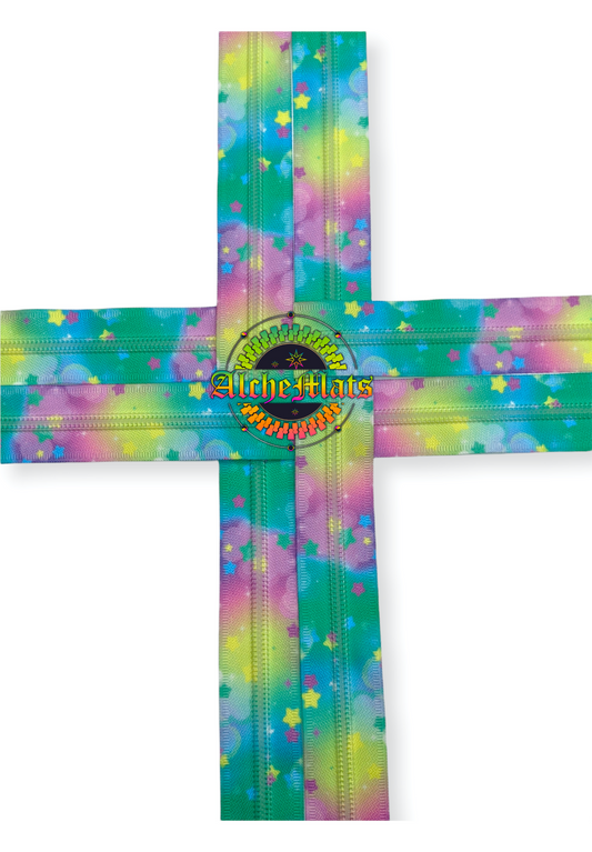 Zipper Tape - Cutie Galaxy - Nylon Coil #5