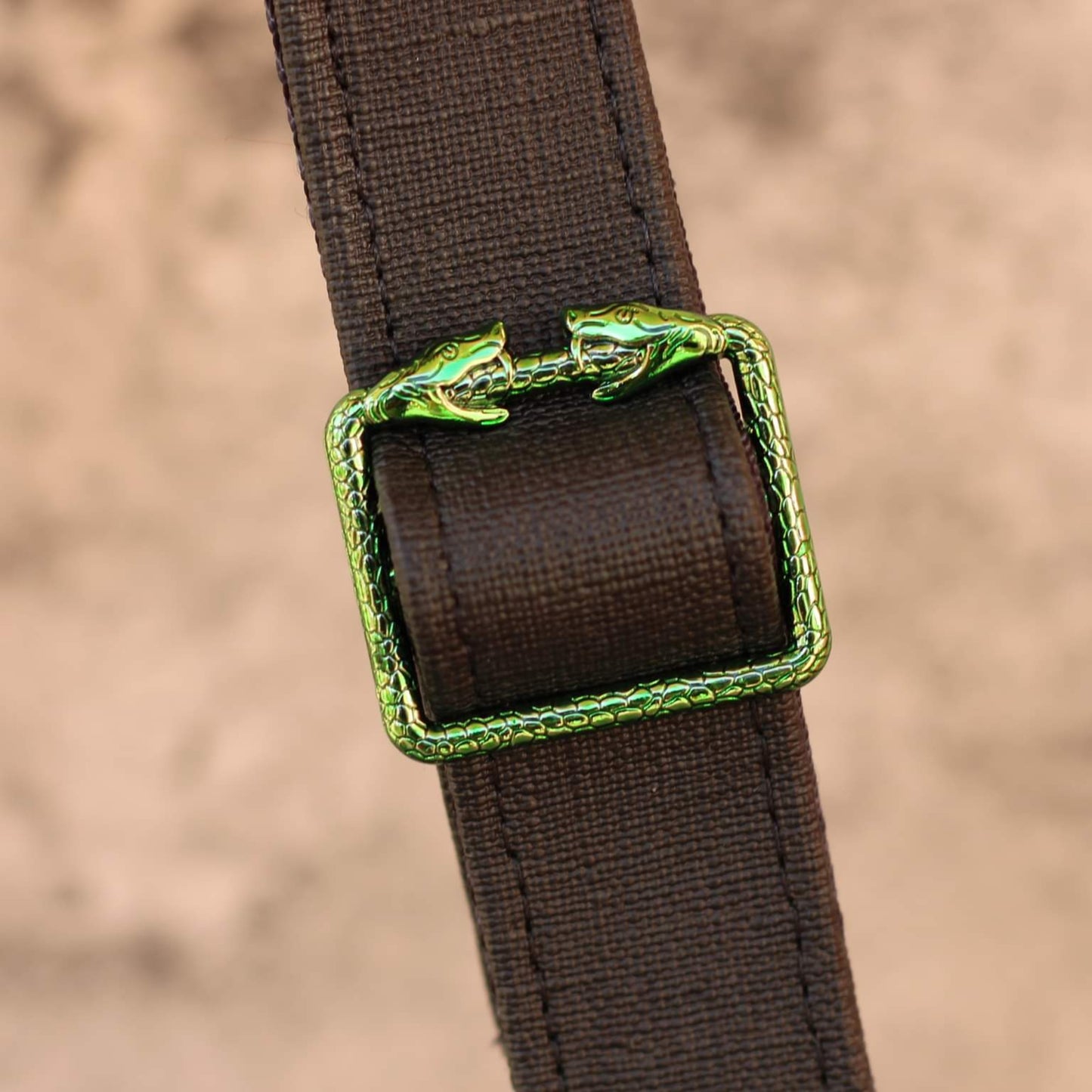 Triglide Ouroboros - Metal Infinity Snake Strap Adjuster V2 - 1"