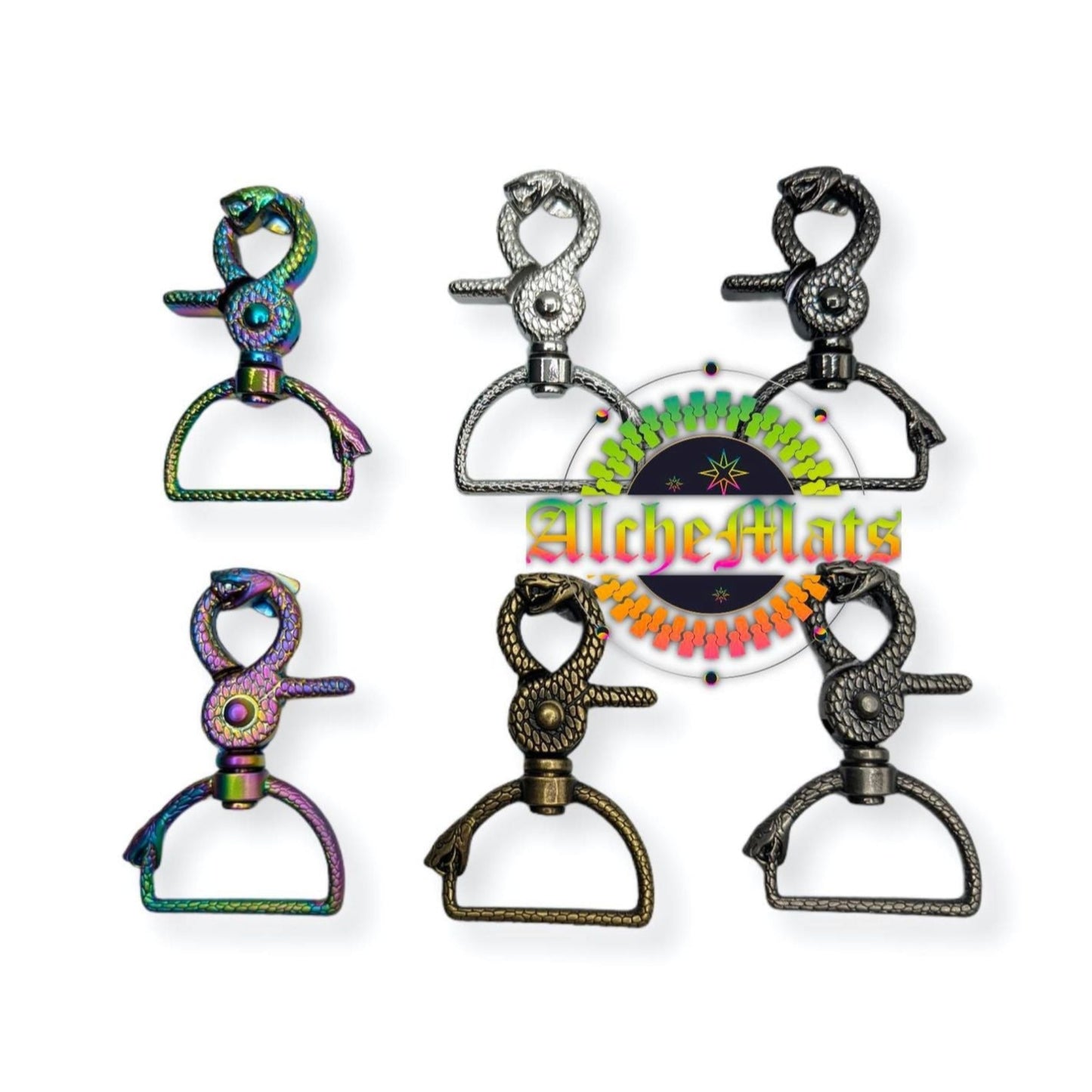 Swivel Trigger Snap - Ouroboros - 1"