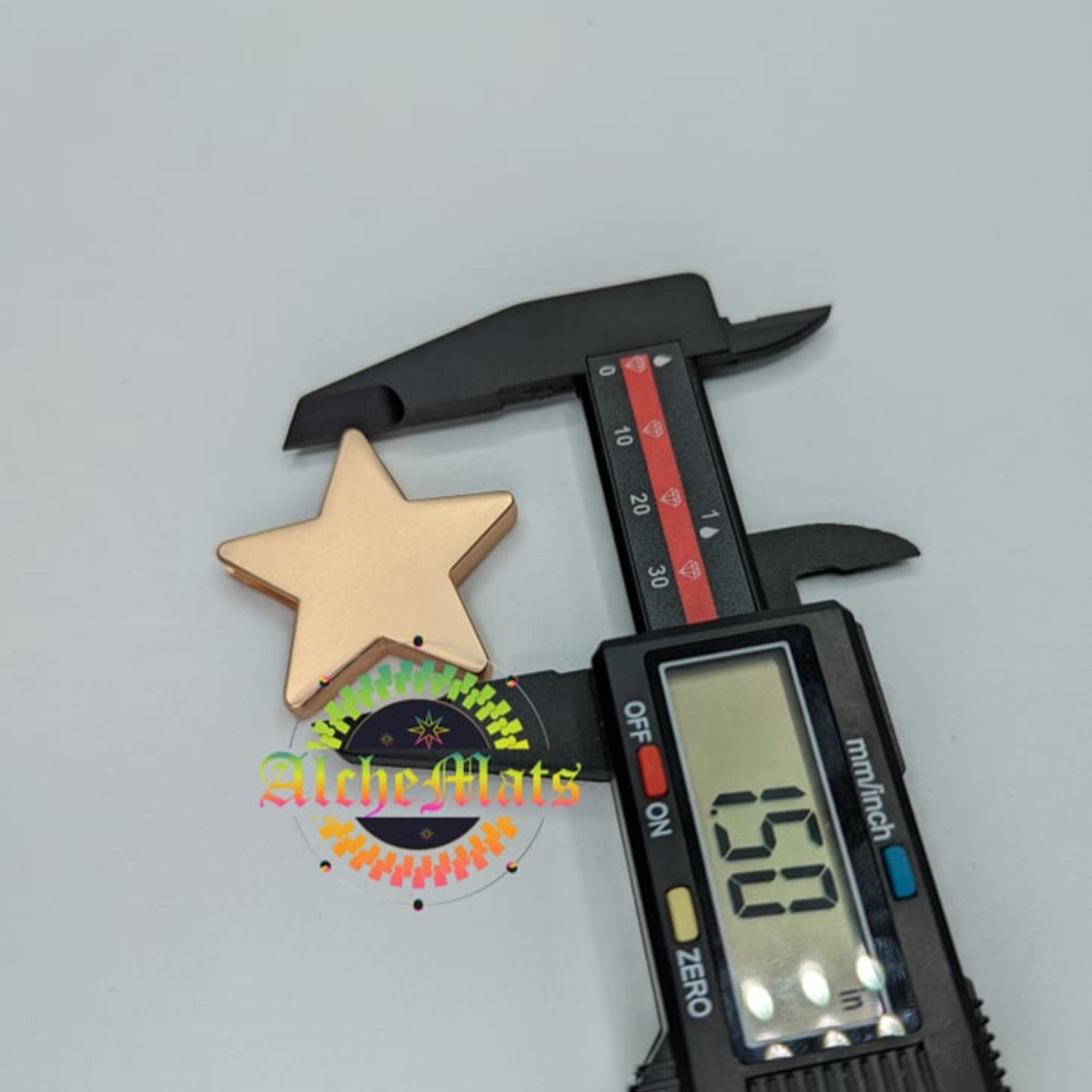 Strap End - Star Strap - 1"