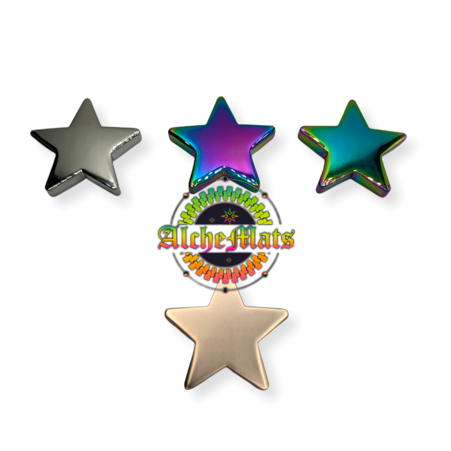 Strap End - Star Strap - 1"