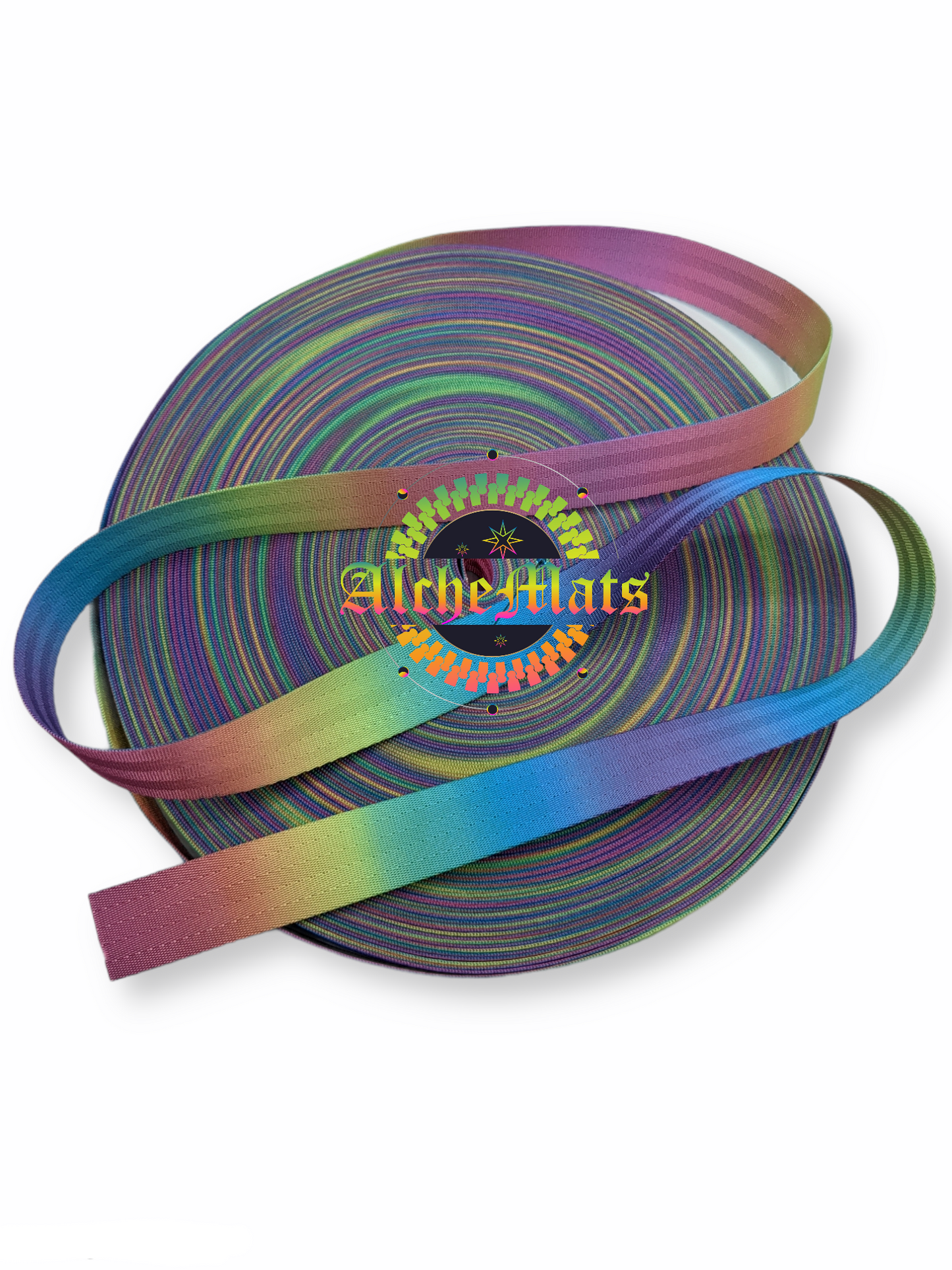 Webbing - Pastel Rainbow - 1" or 1.5"