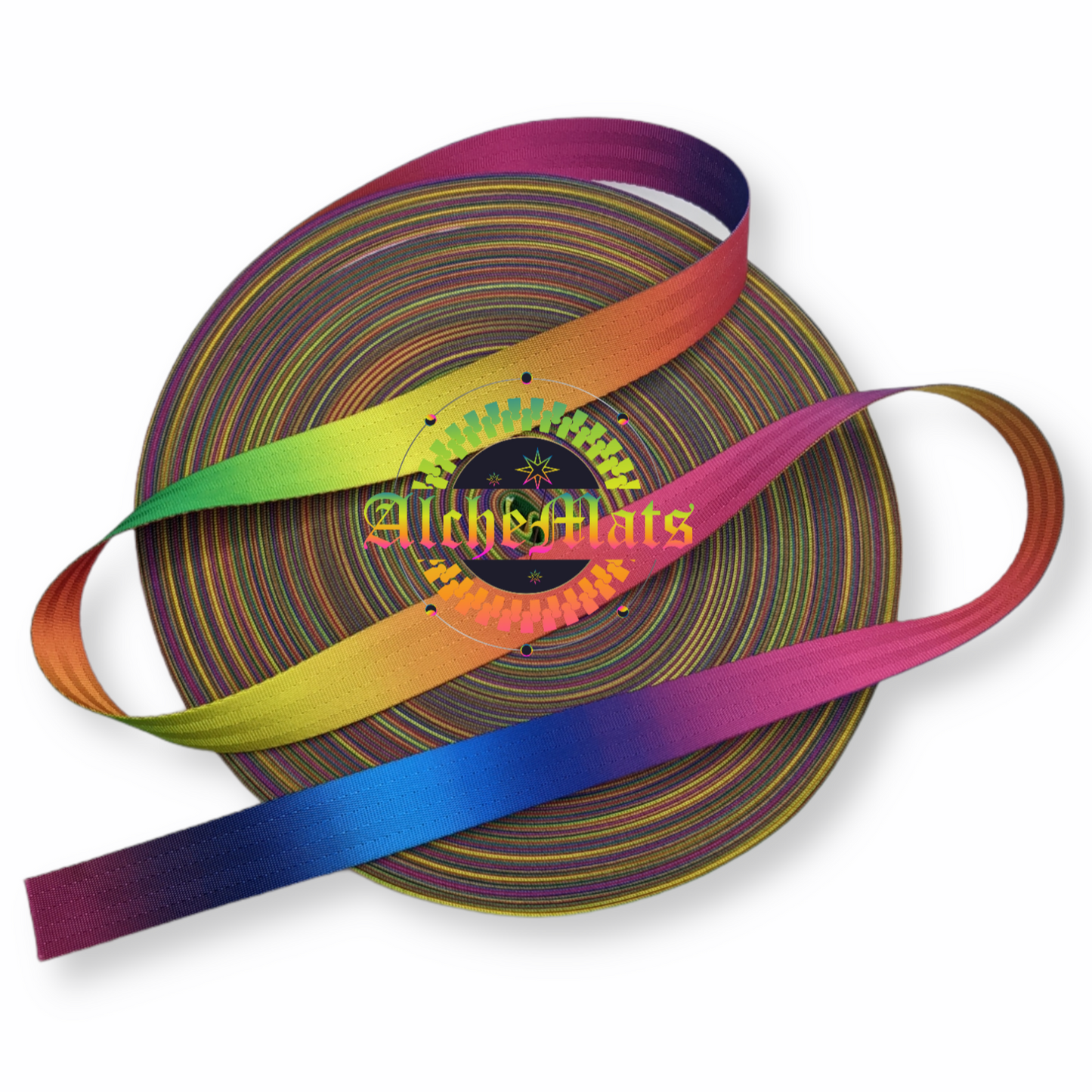 Webbing - Rainbow - 1" or 1.5"