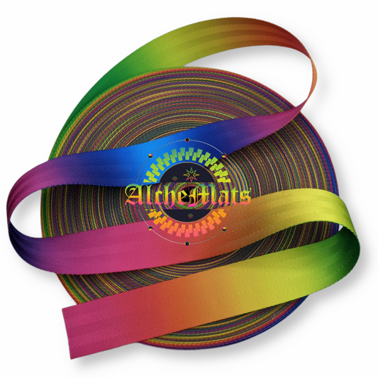 Webbing - Rainbow - 1" or 1.5"
