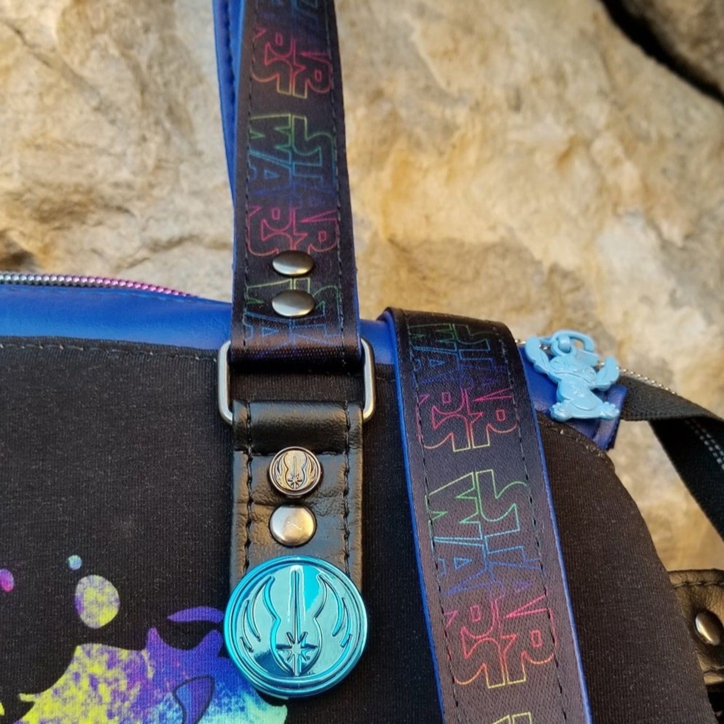 Webbing - Rainbow Logo - 1" Poly