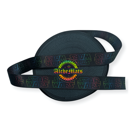 Webbing - Rainbow Logo - 1" Poly