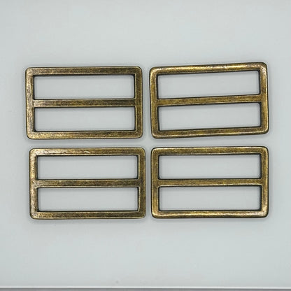 Tri-Glide - Heavy Weight - Metal Flat Strap Adjuster - 1.5"