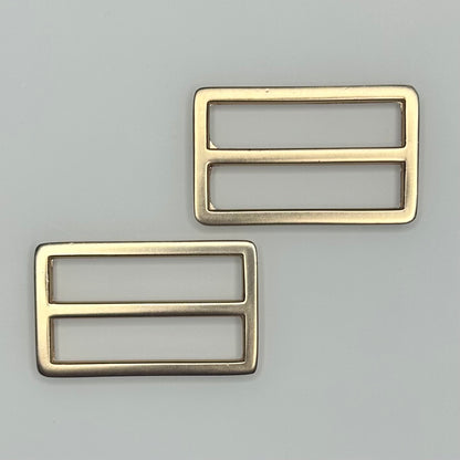 Tri-Glide - Heavy Weight - Metal Flat Strap Adjuster - 1.5"