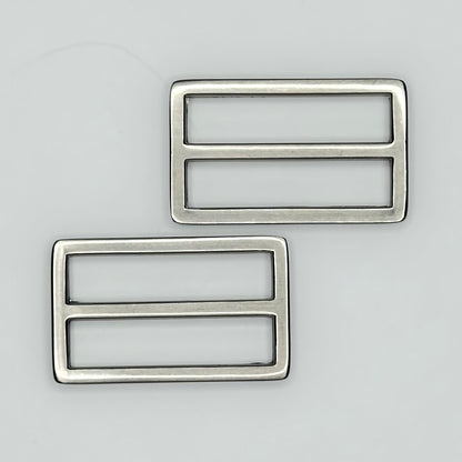 Tri-Glide - Heavy Weight - Metal Flat Strap Adjuster - 1.5"