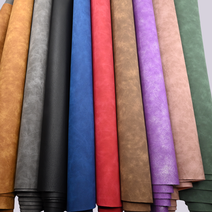 Vinyl || Luxury Traditional Leather Vinyl - Faux Natural Grain Leather Vinyl