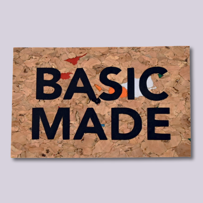 Sew-In Label || Basic Made - Handmade Cork Maker Label