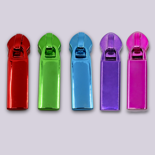 Zipper Pull || Chroma Alloy – Bright Cosmic Metallic Hues - #5