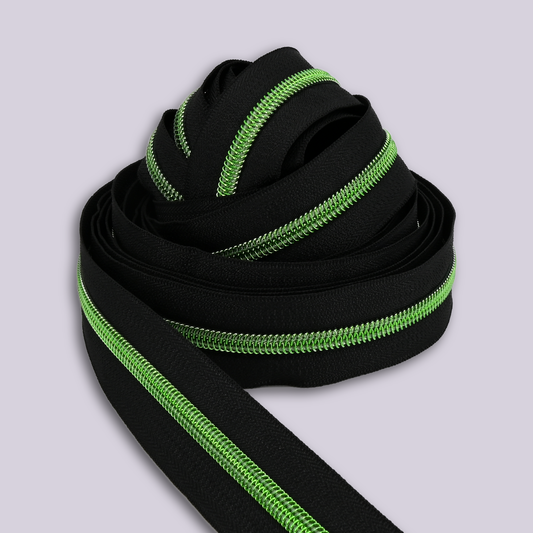 Zipper Tape || Gamma Green - Chroma Coil - Nylon #5