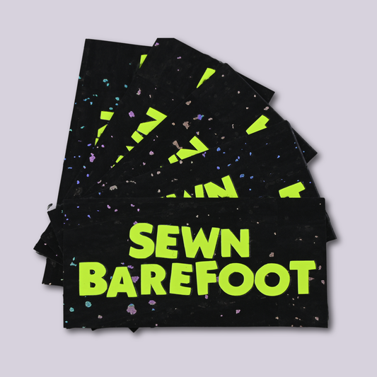 Sew-In Label || Sewn Barefoot - Handmade Cork Tag
