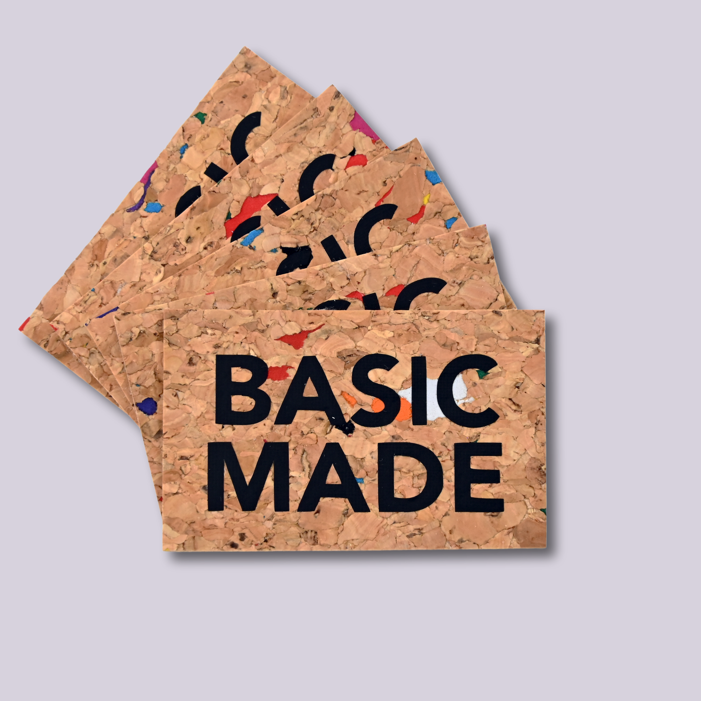 Sew-In Label || Basic Made - Handmade Cork Maker Label