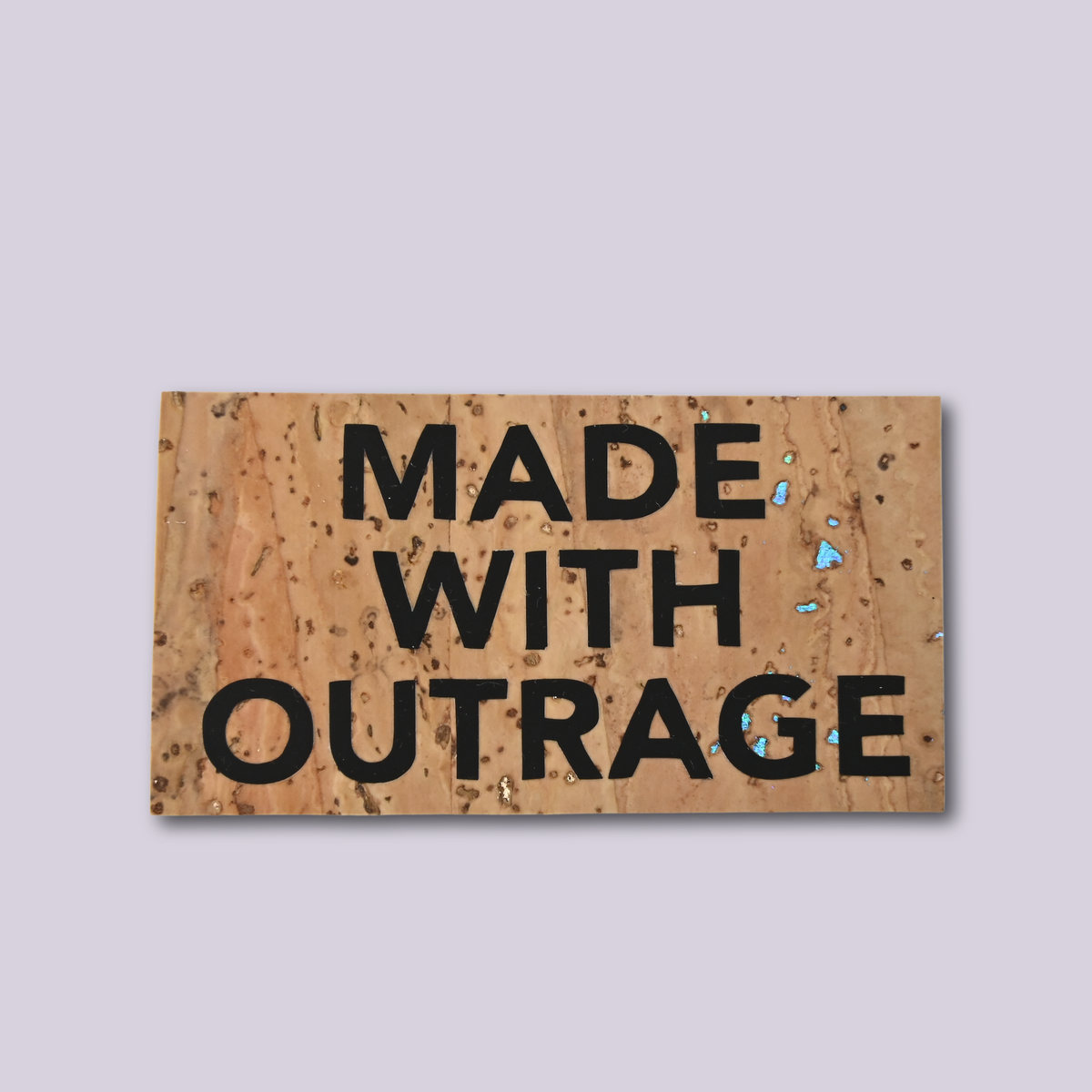 Sew-In Label || Made With Outrage - Handmade Tag