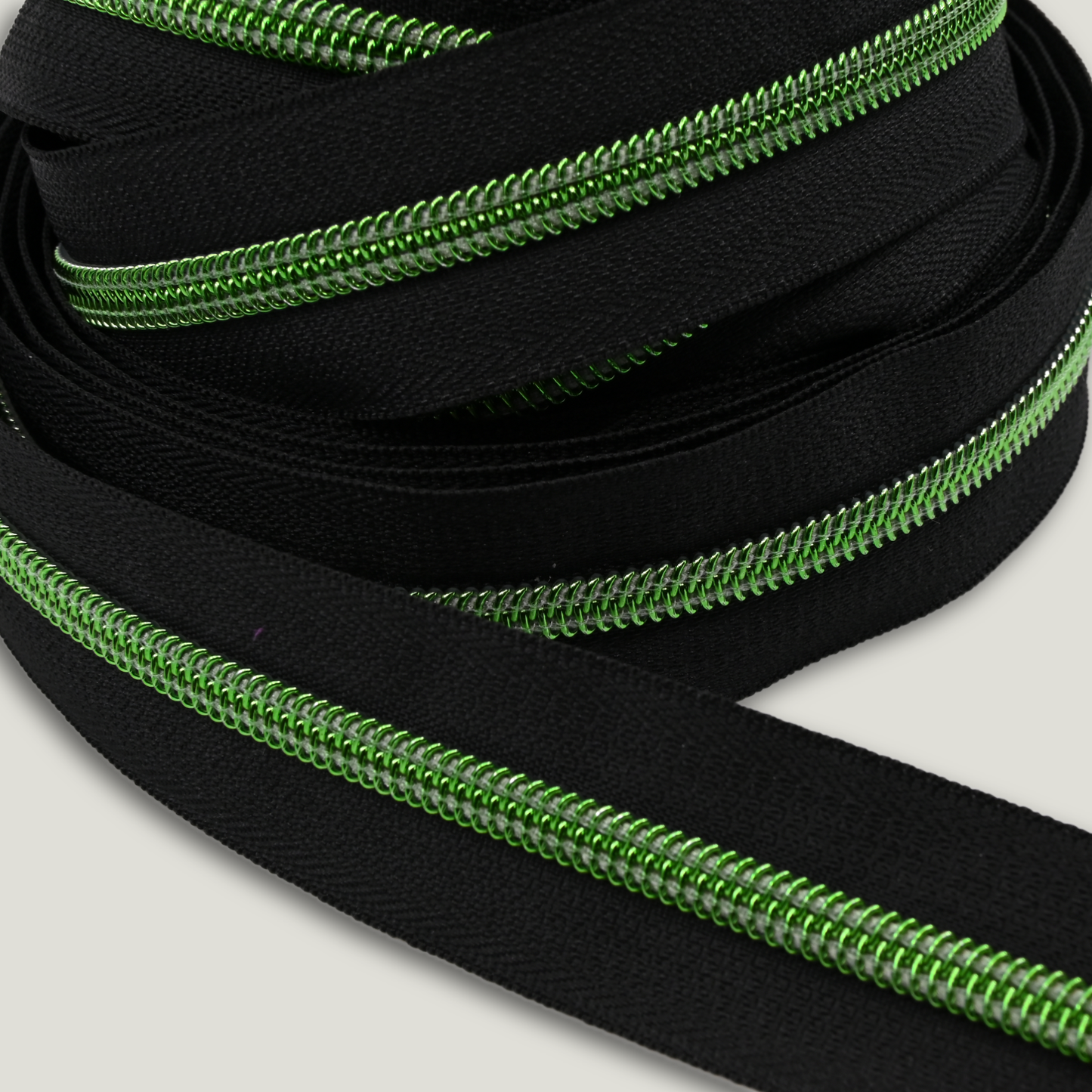 Zipper Tape || Gamma Green - Chroma Coil - Nylon #5