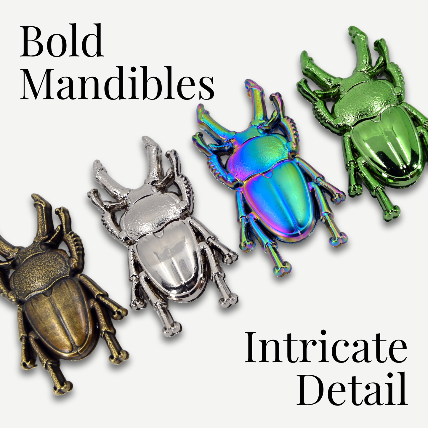 Magnetic Snap || Stag Beetle - Custom Bag Magnet