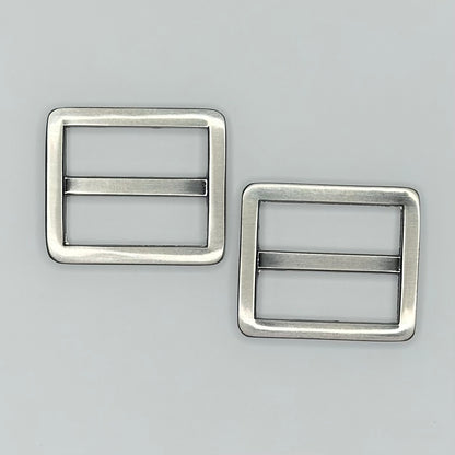 Tri-Glide Heavy Weight- 1" Metal Flat Strap Adjuster