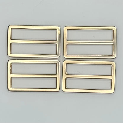 Tri-Glide - Heavy Weight - Metal Flat Strap Adjuster - 1.5"