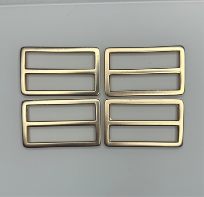 Tri-Glide - Heavy Weight - Metal Flat Strap Adjuster - 1.5"