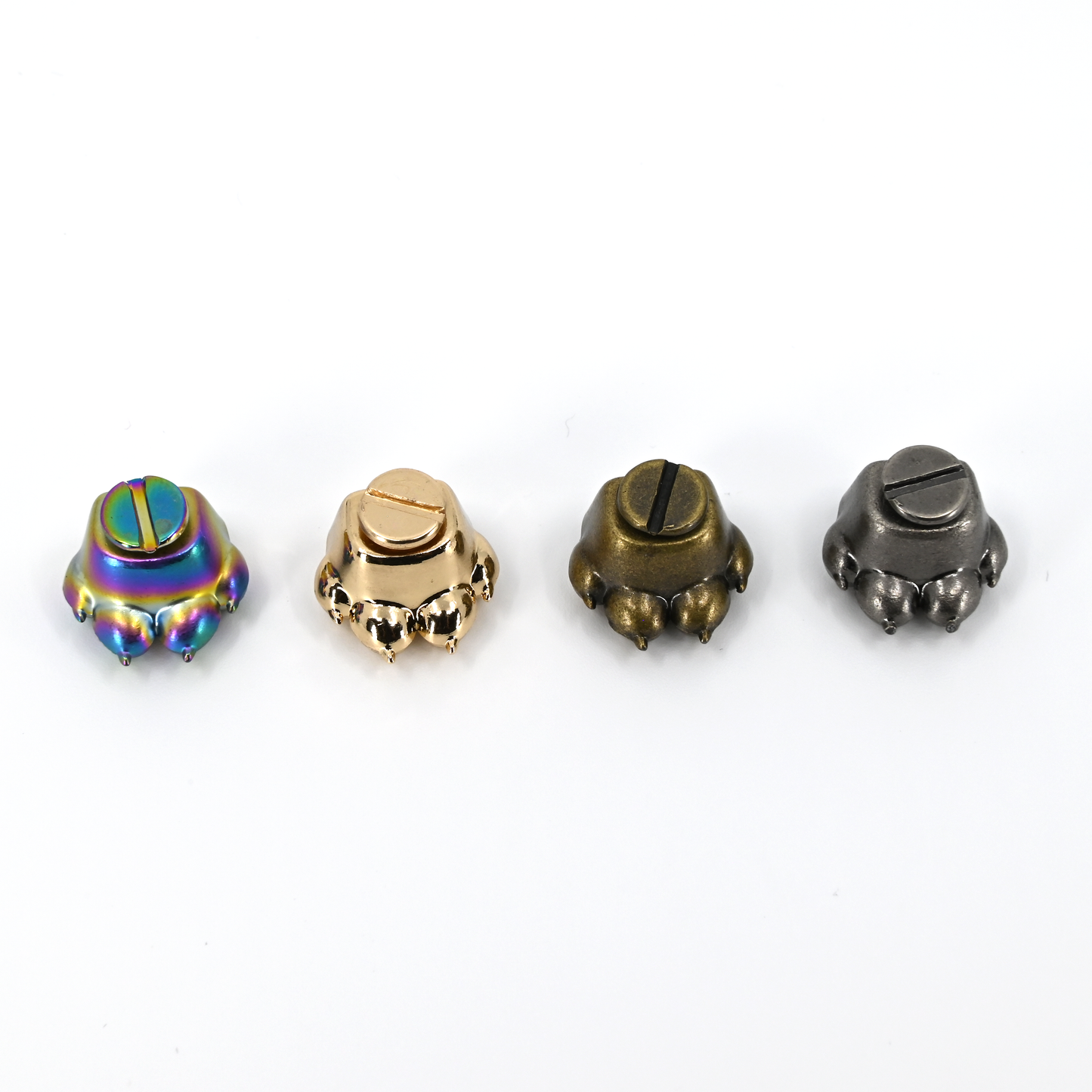 Purse Feet - Decorative Pet Paw Metal Bag Feet
