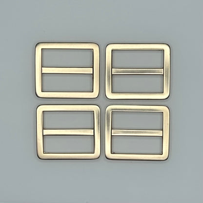Tri-Glide Heavy Weight- 1" Metal Flat Strap Adjuster