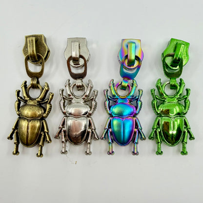 Zipper Pulls || Stag Beetle - #5 Custom Zipper Pull