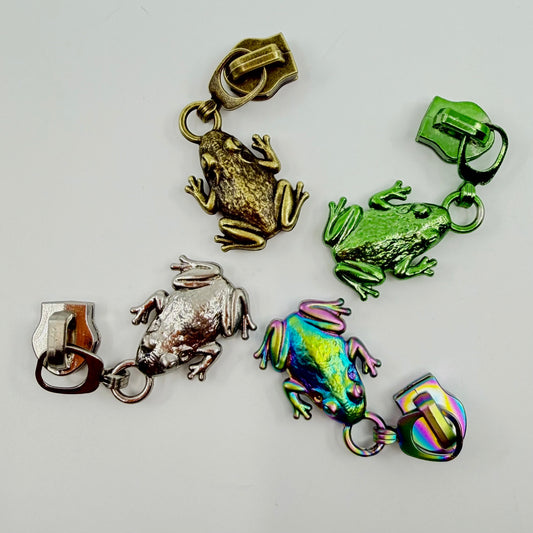 Zipper Pulls || Frog - #5 Custom Zipper Pull