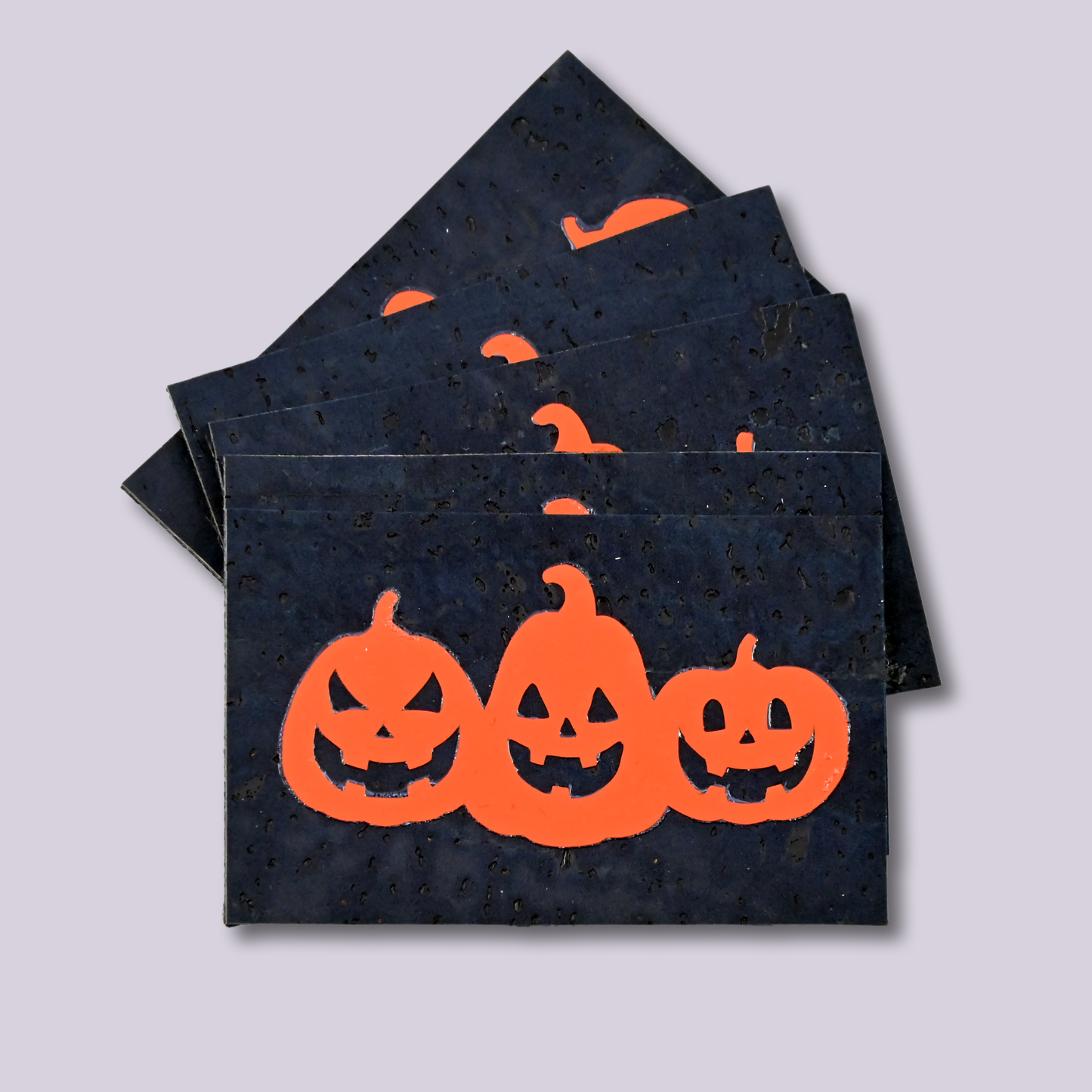 Sew-In Label || Jack-O-Lanterns, Spooky Season - Handmade Cork Maker Label