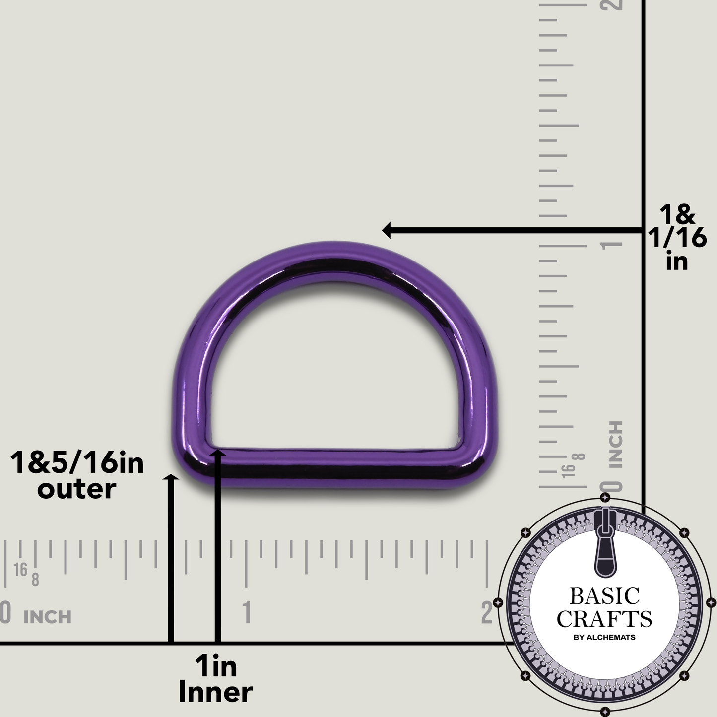 D-Ring- Chroma Alloy - Heavy Duty