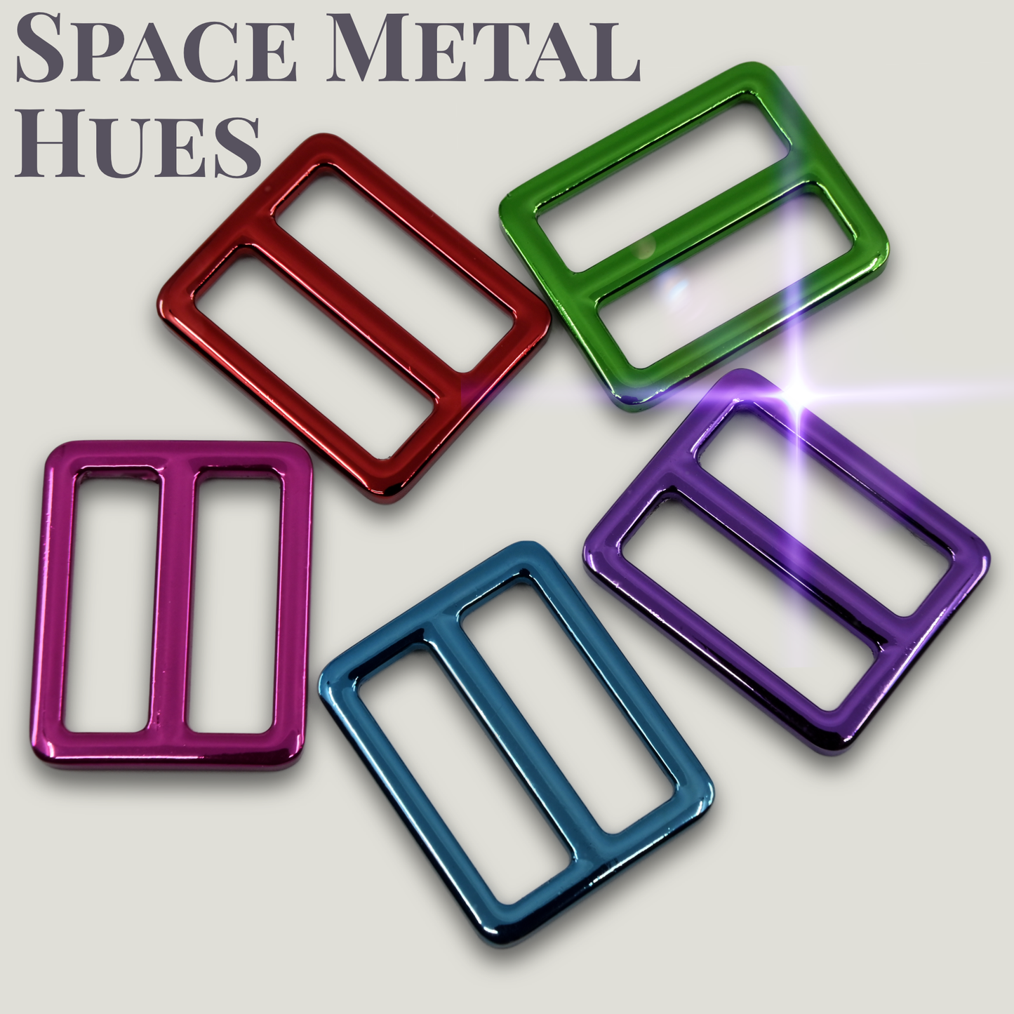 Tri-Glide Flat || Chroma Alloy - Bright Cosmic Metallic Hues - Heavy Duty