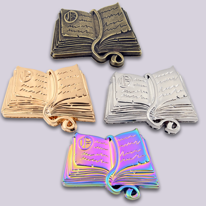 Magnetic Snap || FairyTale Book - Custom Metal Snap