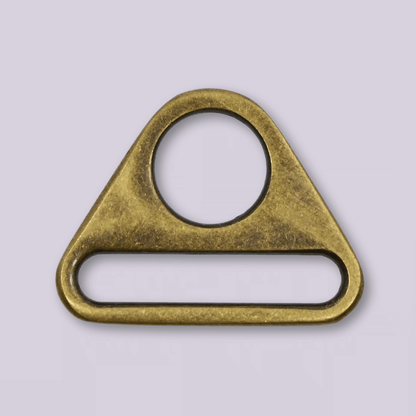 Triangle Rings - Metal Strap Connectors - 1"