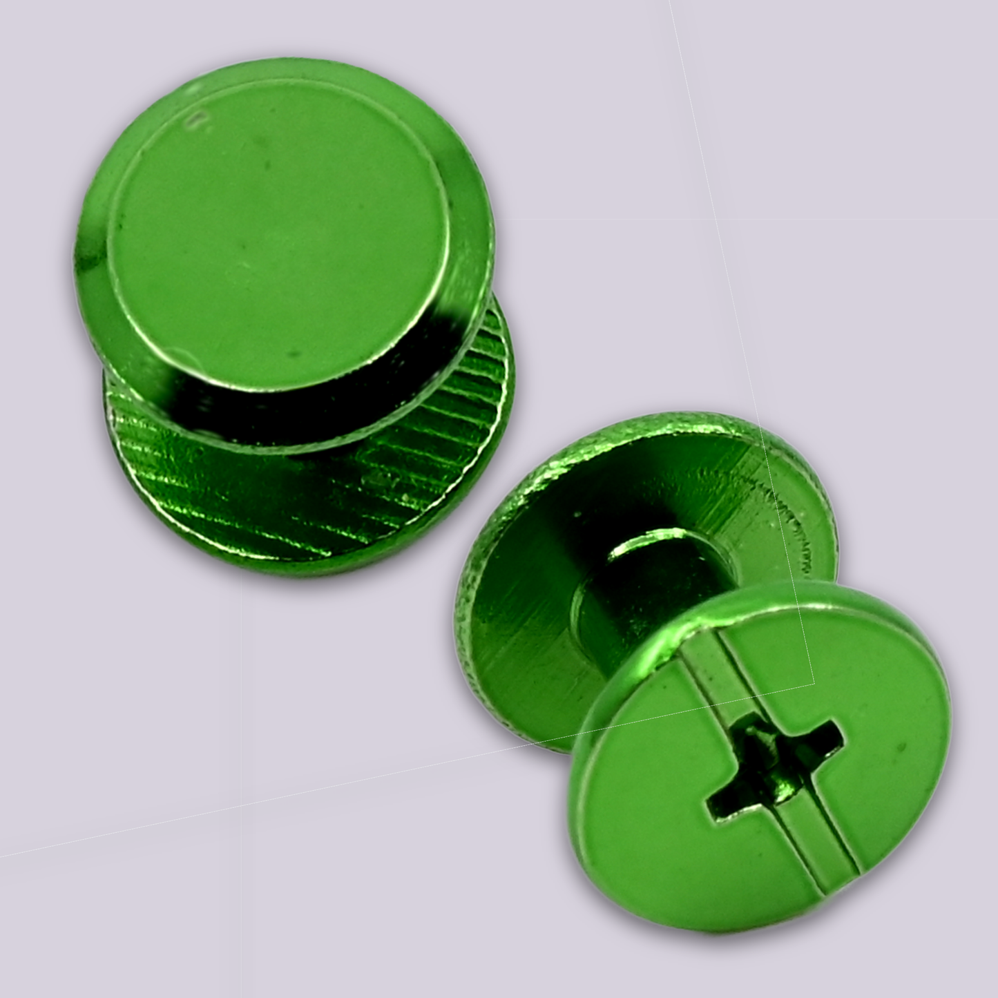 Chicago Screws - Beveled - Chroma Alloy - Bright Cosmic Metallic Hues