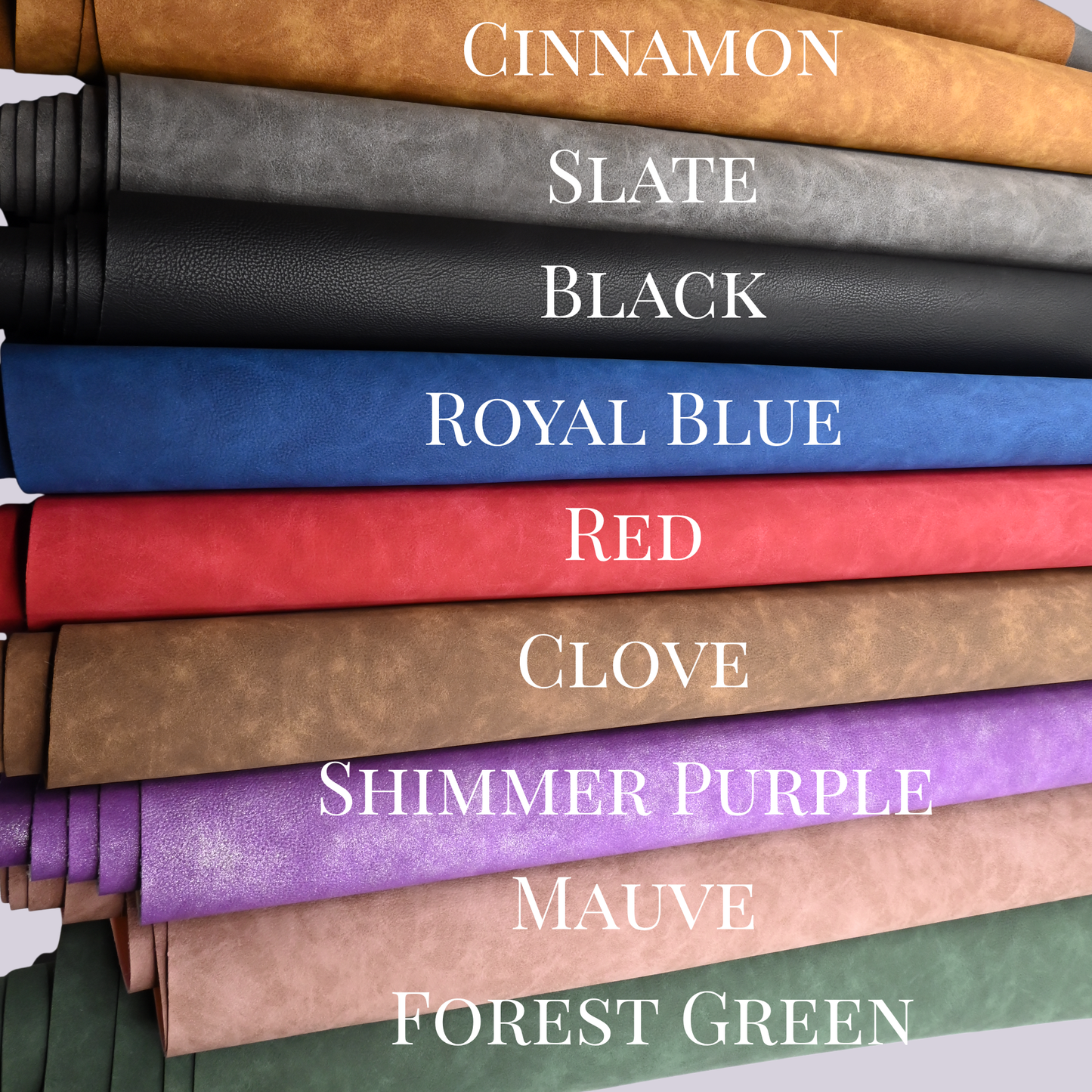 Vinyl || Luxury Traditional Leather Vinyl - Faux Natural Grain Leather Vinyl