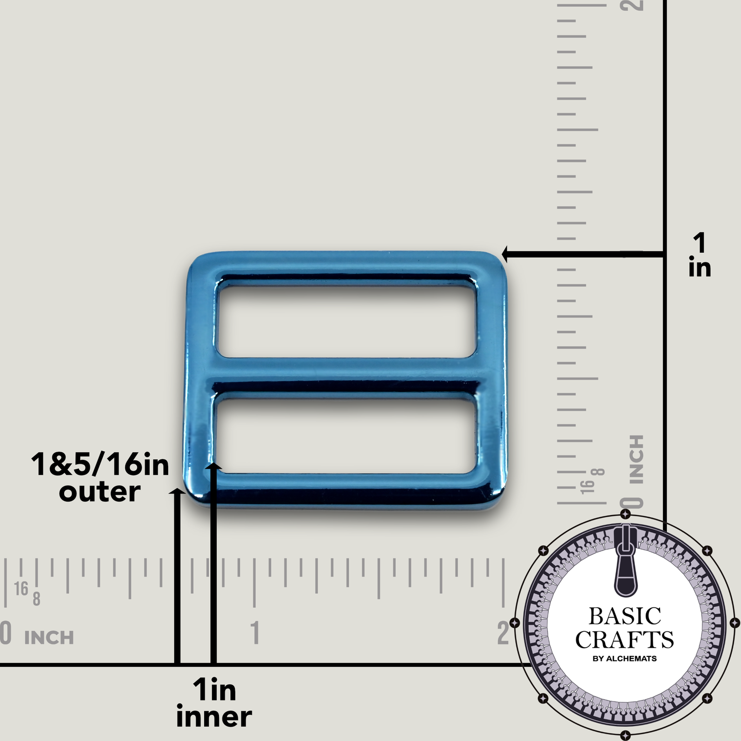 Tri-Glide Flat || Chroma Alloy - Bright Cosmic Metallic Hues - Heavy Duty