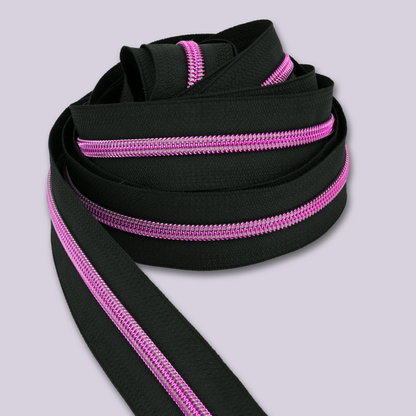 Zipper Tape || Chroma Coil - Cosmic Pink